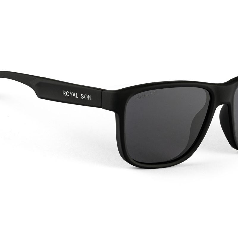 Royal Son Sports Black Cricket Cooling Polarized Sunglasses Men Women - CHI00173-C1
