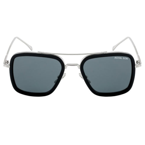 Royal Son Square TonyStark UV Protected Men Women Sunglasses