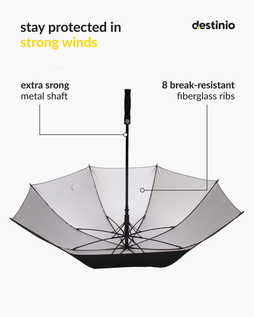 Destinio Golf umbrella - 27 Inches Black
