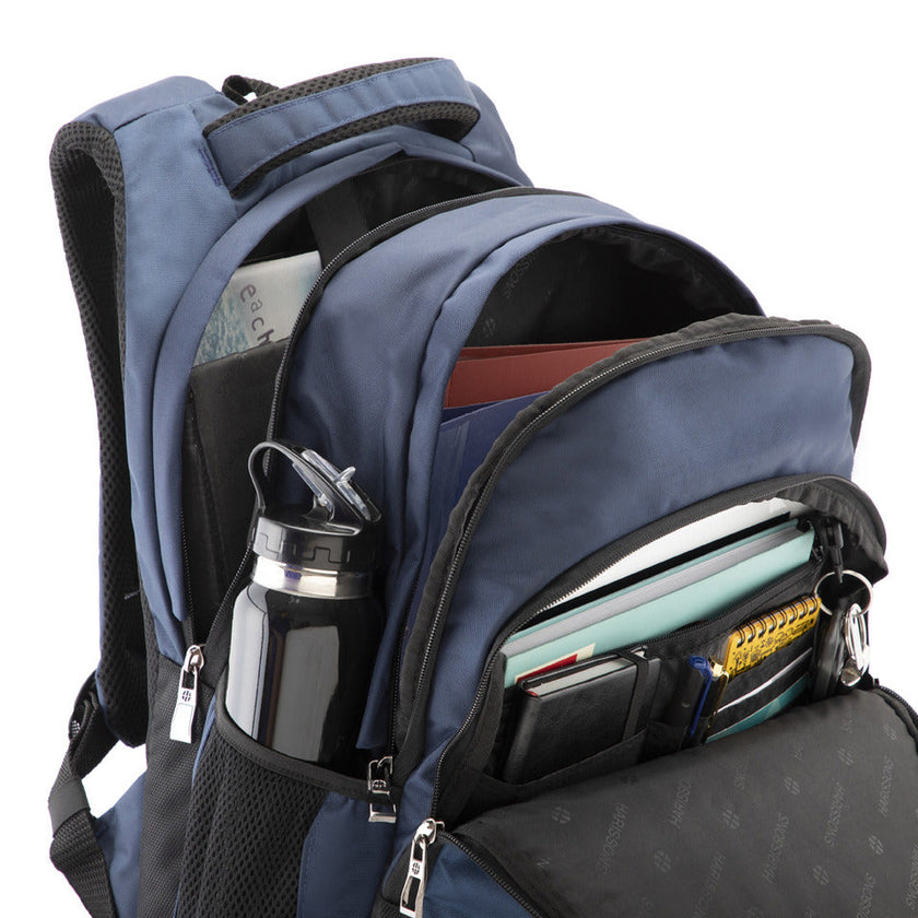 Azzaro 17 inch Office Laptop Backpack for Men and Women (35 Ltrs)