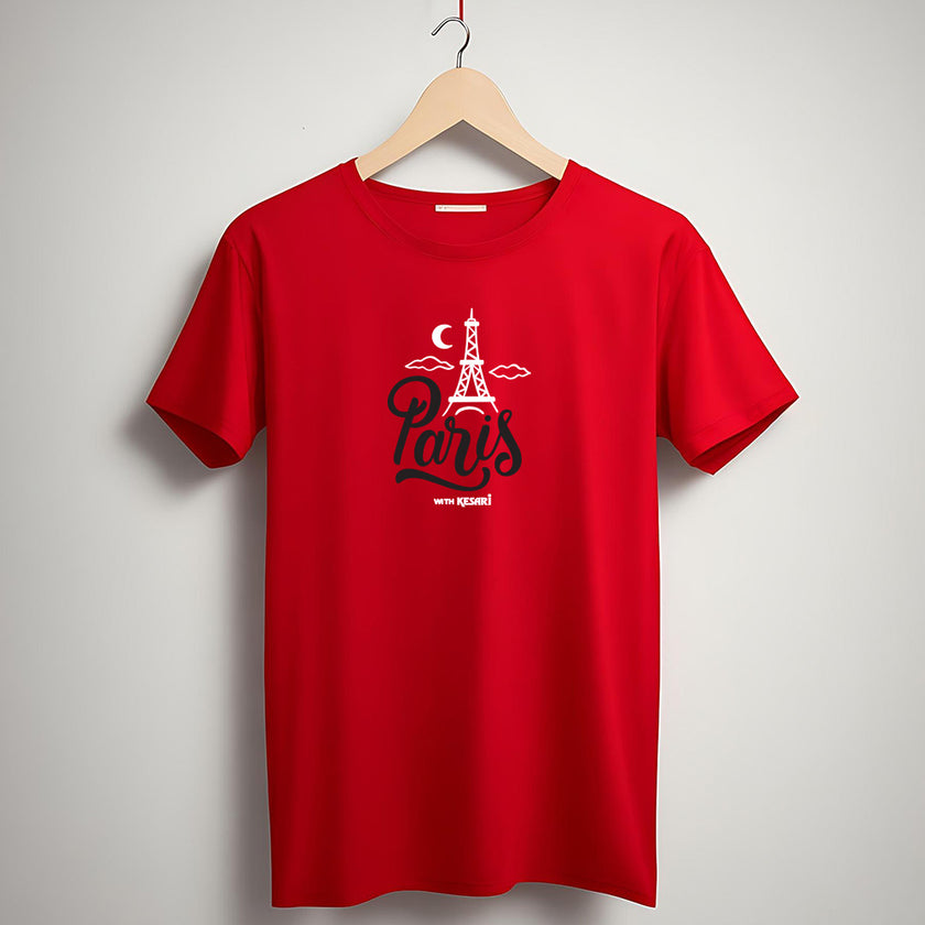Unisex T shirts - Paris with Kesari
