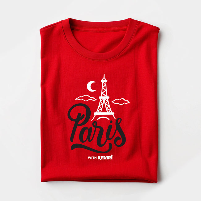 Unisex T shirts - Paris with Kesari