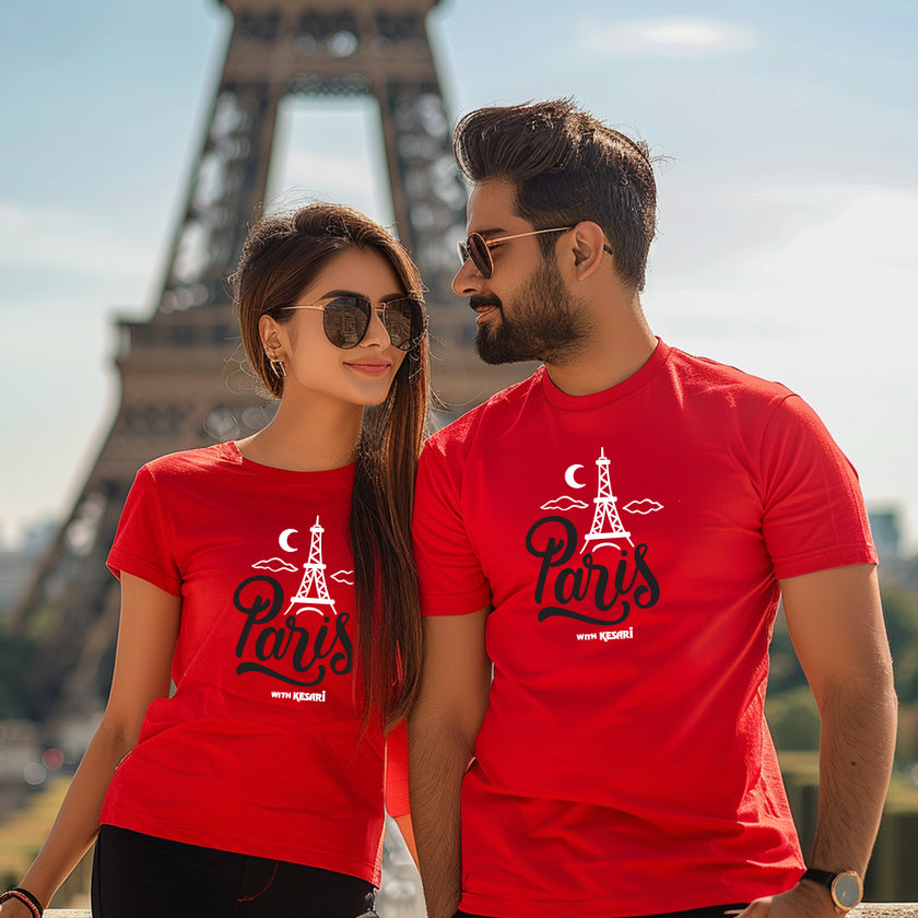 Unisex T shirts - Paris with Kesari
