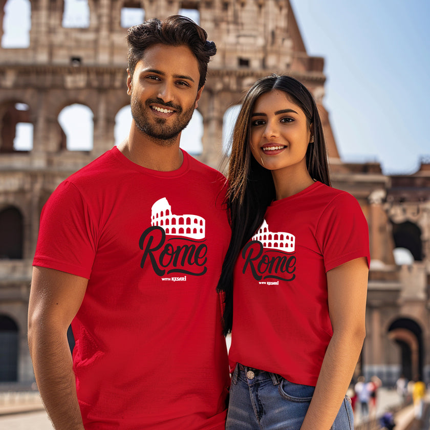 Unisex T shirts - Rome with Kesari