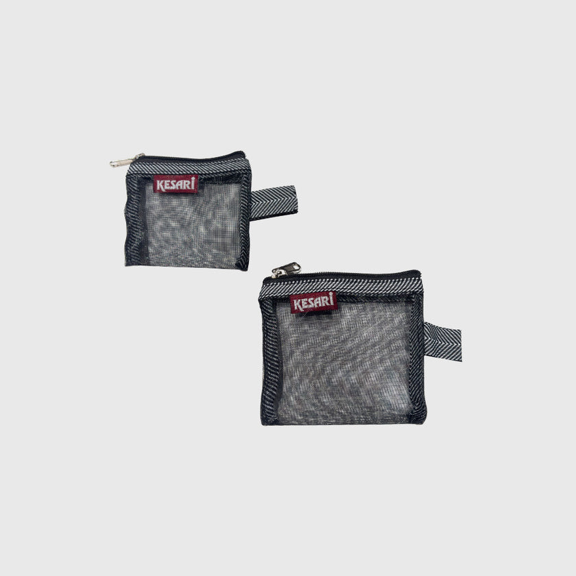 KESARI SLIM NETTED POUCH– Set of 2
