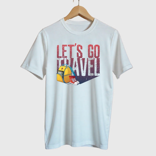 LET'S GO TRAVEL T SHIRT