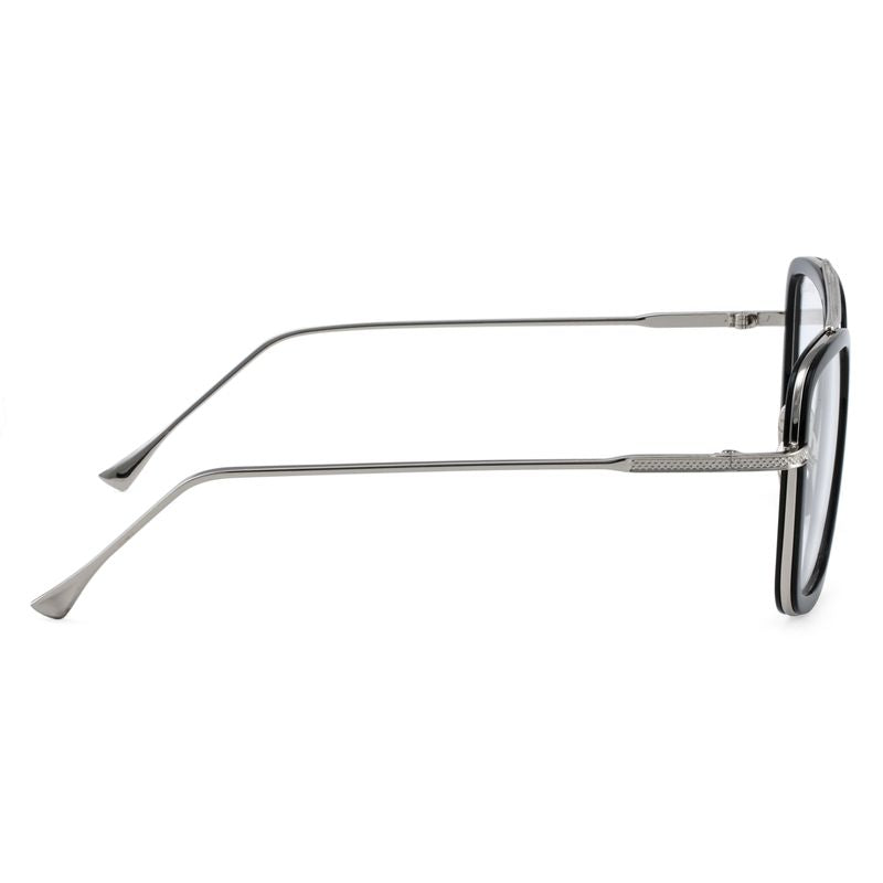 Royal Son Square TonyStark Blue Ray Cut Men Women Sunglasses