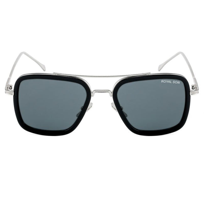Royal Son Square TonyStark UV Protected Men Women Sunglasses