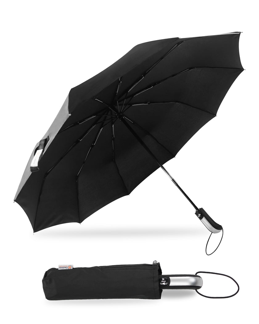 Destinio Black FG umbrella - 23 Inches Fibre Glass Frame