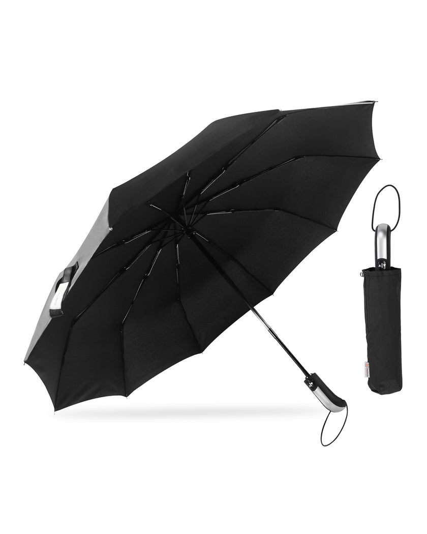 Destinio Black FG umbrella - 23 Inches Fibre Glass Frame