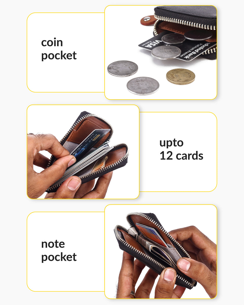 Destinio card holder - Black