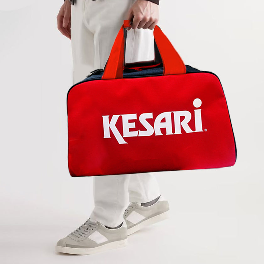 Kesari Duffle Bag - Red/Black