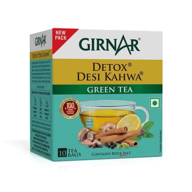 Girnar Green Tea Bags - Detox