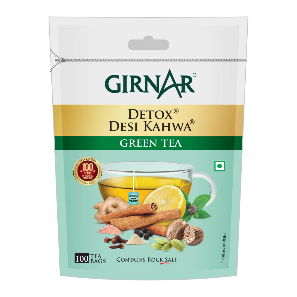 Girnar Green Tea Bags - Detox