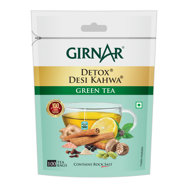 Girnar Green Tea Bags - Detox