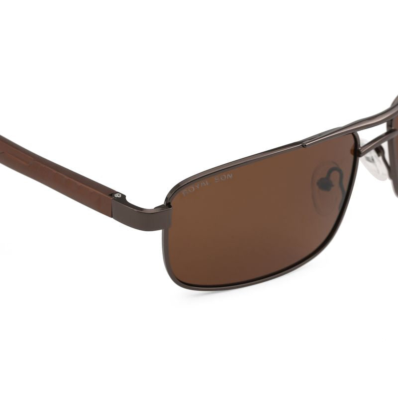 Royal Son Rectangular Polarized Men Sunglasses