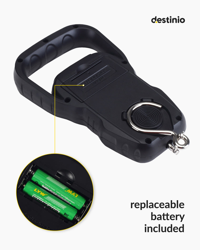 Destinio Hook luggage scale - Black