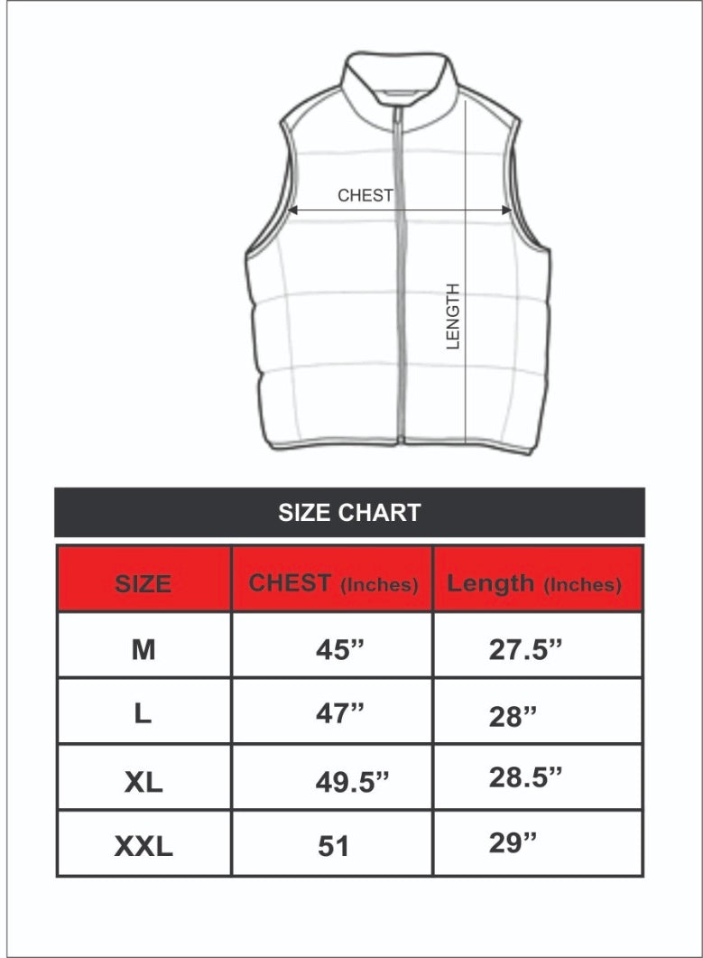 Kesari Unisex Winter Jacket | Sleeveless