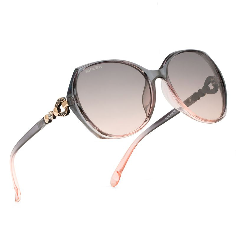 Royal Son Oversized Butterfly UV Protected Women Sunglasses