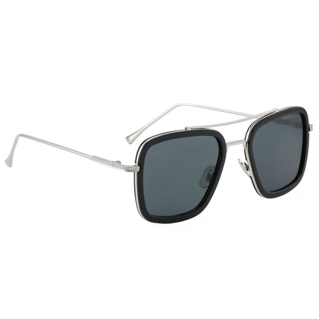 Royal Son Square TonyStark UV Protected Men Women Sunglasses
