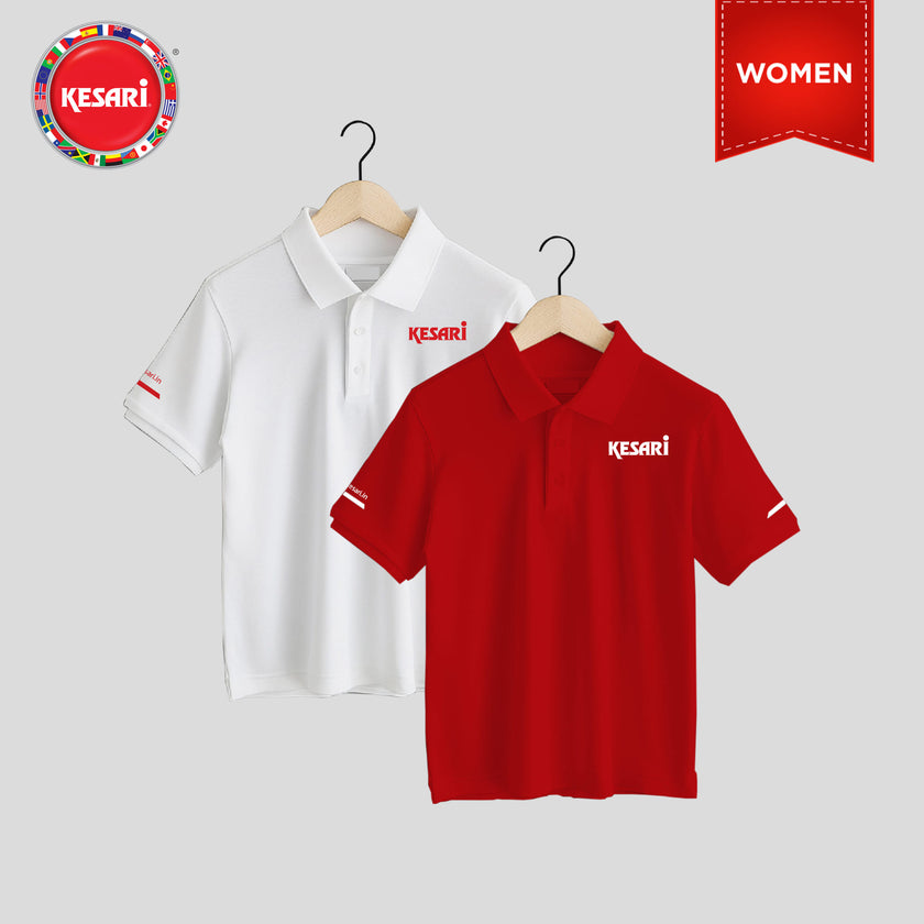 Kesari Uniform - RED and WHITE Women