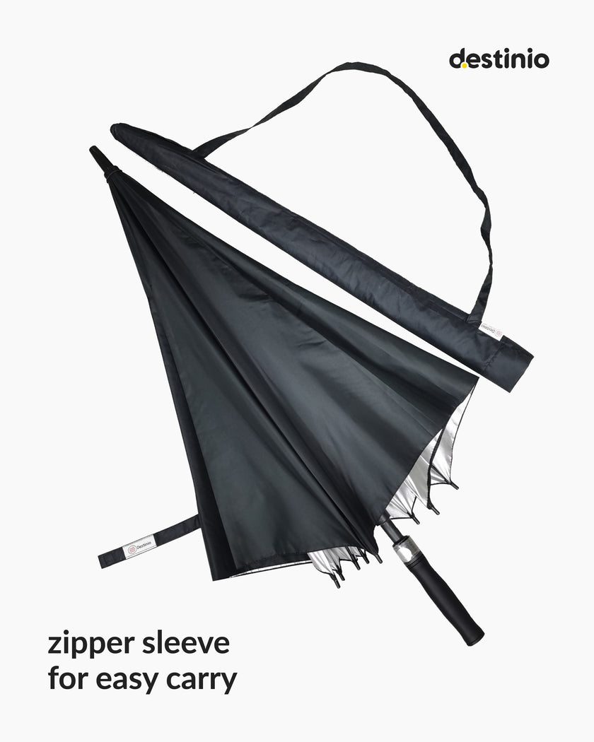 Destinio Golf umbrella - 27 Inches Black