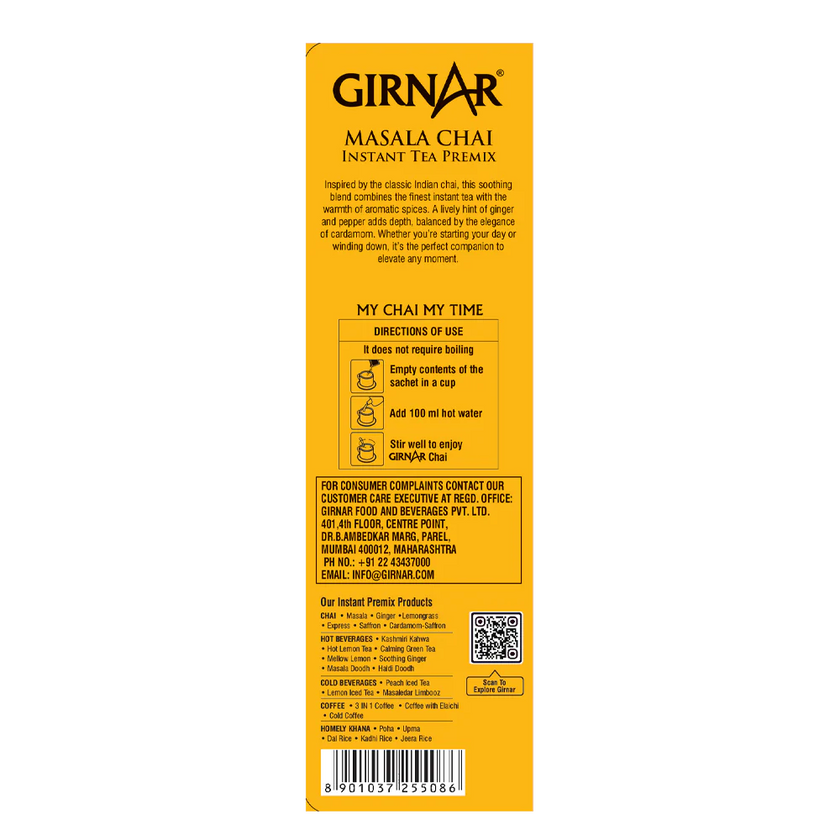 GIRNAR MASALA PREMIX TEA 10 PCS