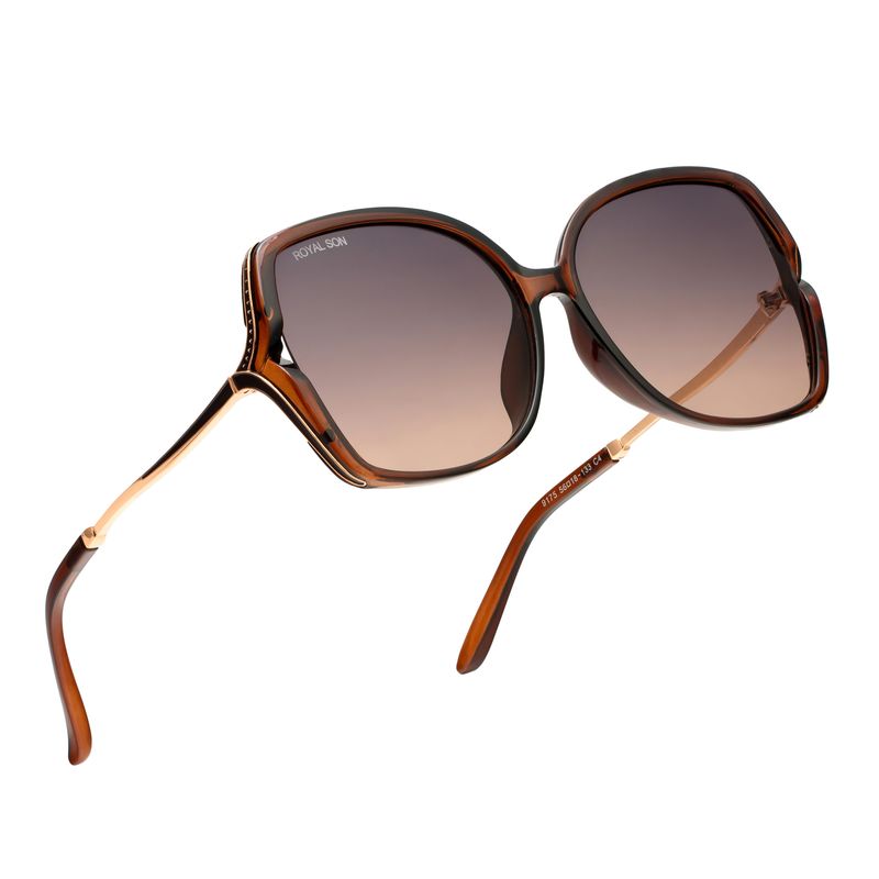 Royal Son Oversized Butterfly UV Protected Women Sunglasses