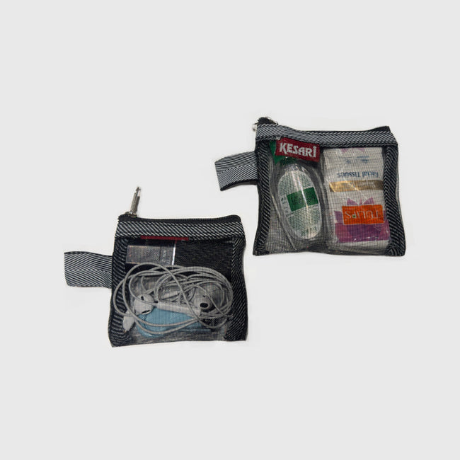 KESARI SLIM NETTED POUCH– Set of 2