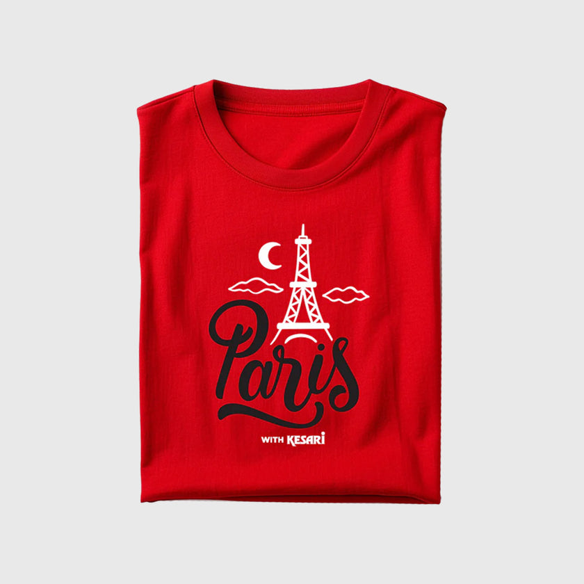Unisex T shirts - Paris with Kesari