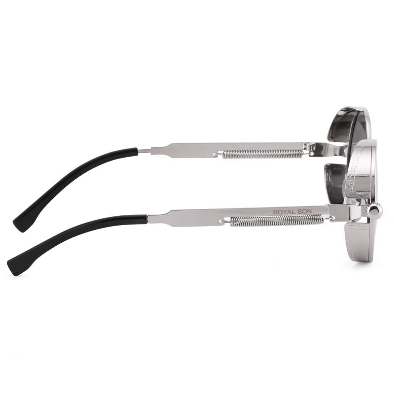 Royal Son Round Mirrored Men Women Sunglasses