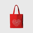 Kesari Camping Love – Canvas Tote Bag-Red