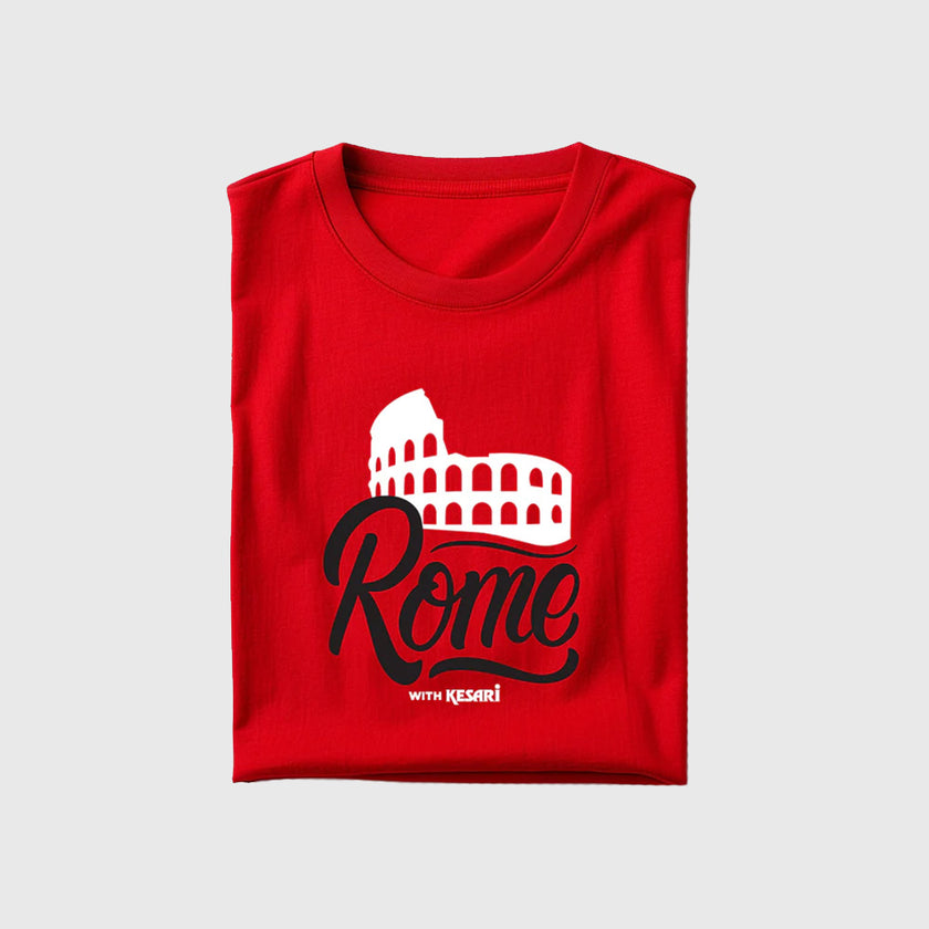 Unisex T shirts - Rome with Kesari