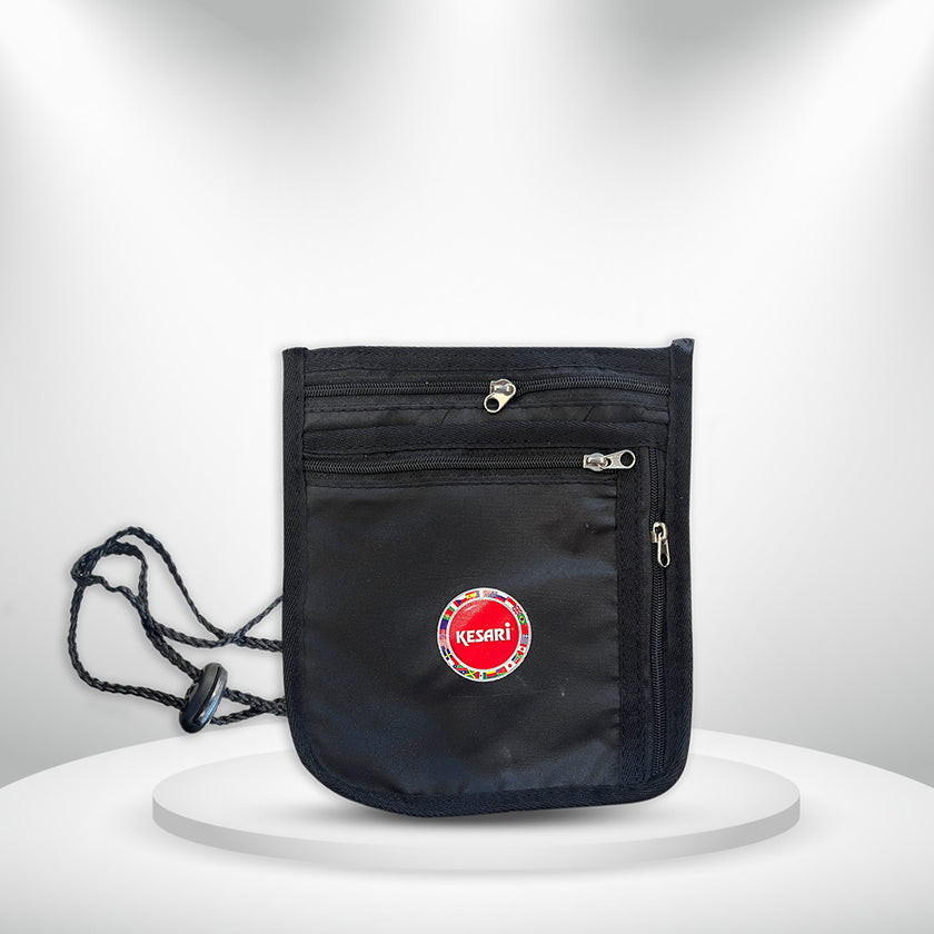 Neck Pouch: Trusted Kesari logo