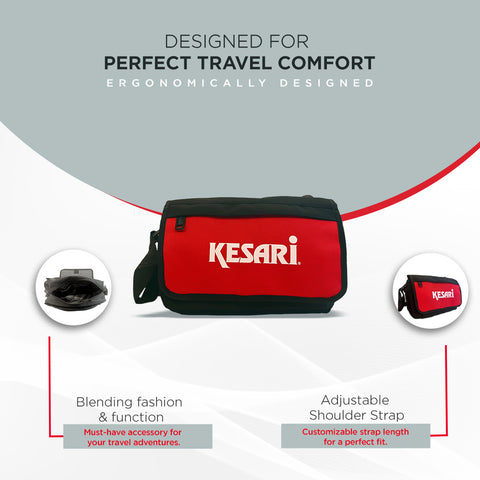 Shoulder Bag : Trusted Kesari Logo