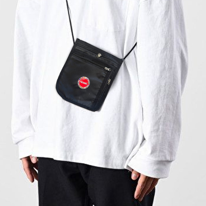 Neck Pouch: Trusted Kesari logo