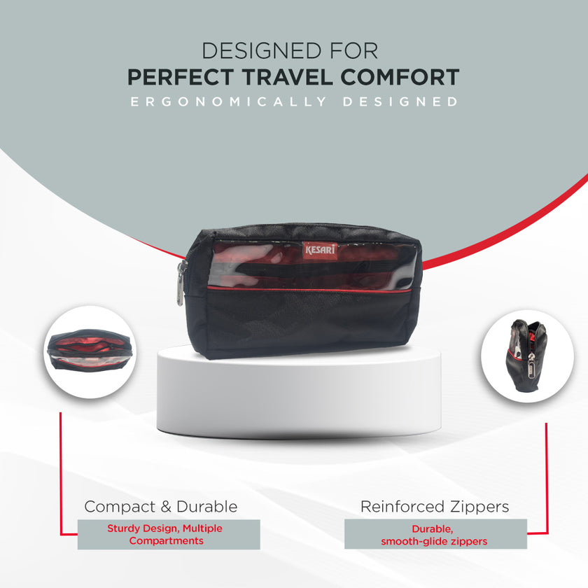 Travel Pouch -Half Transparent