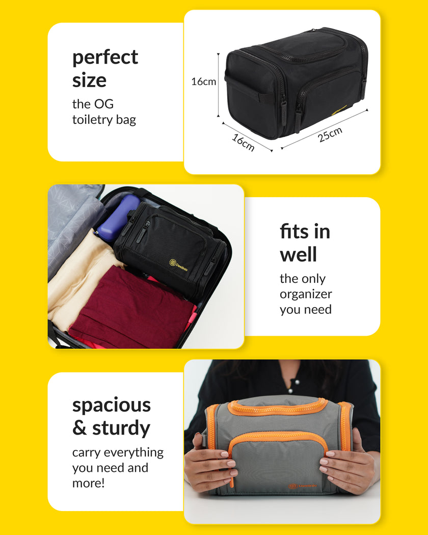 Destinio Electronics Organizer bag – Black