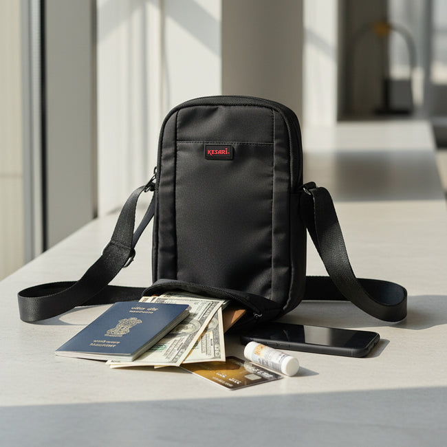 Travel Passport Sling Bag