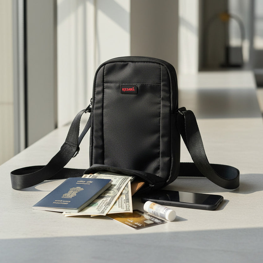 Travel Passport Sling Bag
