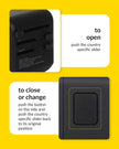 Gotrippin Premium Travel Adapter - Black (2.4A)