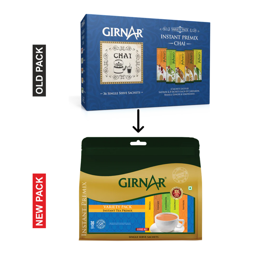 Girnar Instant Tea Premix Variety Pack