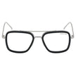 Royal Son Square TonyStark Blue Ray Cut Men Women Sunglasses