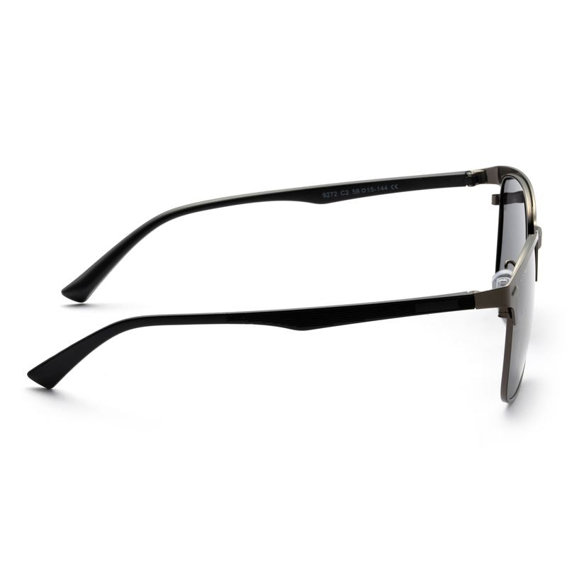 Royal Son Square Black UV Protection Polarized Sunglasses For Men And Women - CHI00175-C1