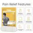 Back Pain Relief Patches - (Pack of 4 Large Patches)