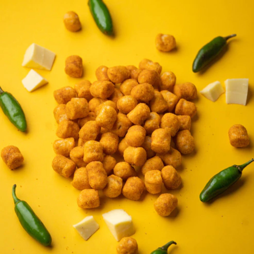 CHEESY JALAPEÑO QUINOA PUFFS