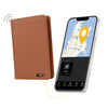 Dolphin Smart Passport Holder, Android & iOS Compatible, Tan