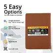 Dolphin Smart Passport Holder, Android & iOS Compatible, Tan