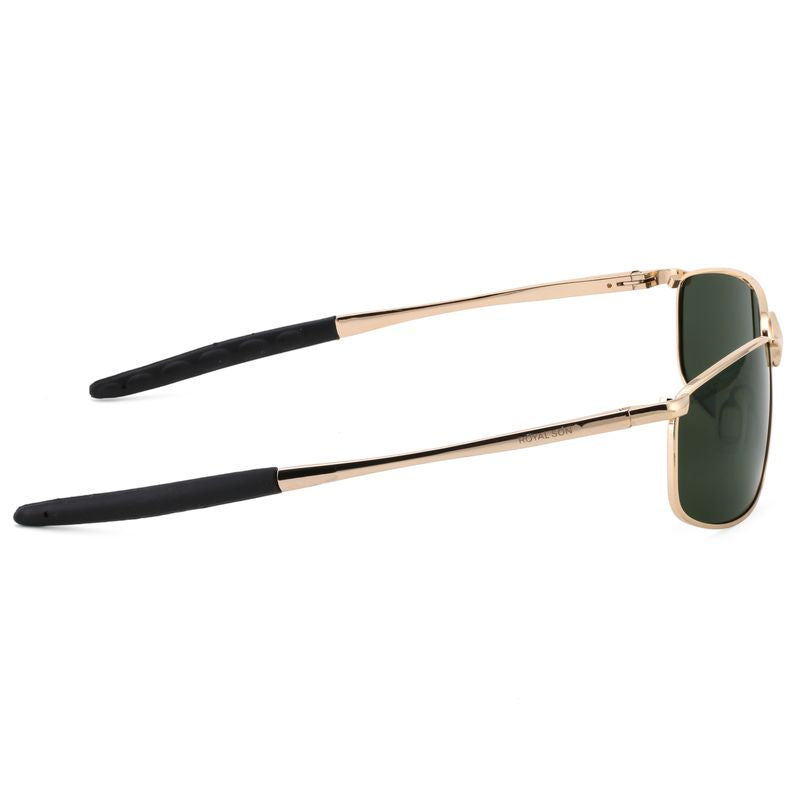Royal Son Wrap-Around Polarized Men Sunglasses ( Colour - Green )