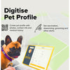 Genie Smart Pet Tag, Dog and Cat Tag with QR Code for Tracking Location